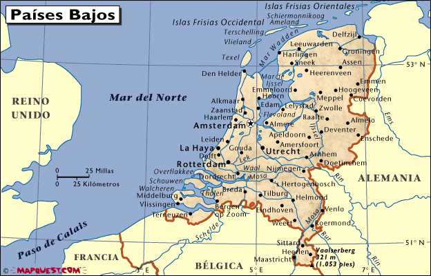 Paises Bajos Mapa : Provincias Unidas de los Países Bajos - Wikipedia