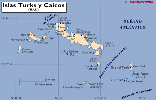 Islas Turks y Caicos