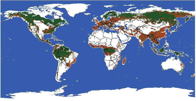 Figura 12-4 > Mapa de prdida de bosque