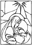 bible coloring sheet