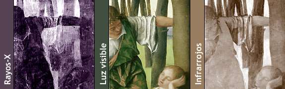 Secuencia de anlisis arqueomtrico de una obra pictrica