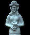 Esculta de la diosa mesopotmica Ishtar.