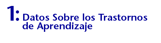trastornos de aprendizaje