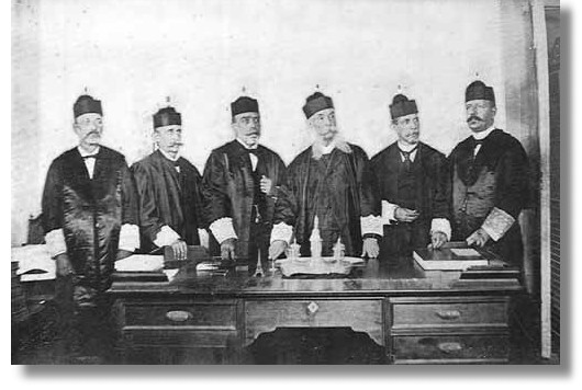Miembros de la primera Corte Superior bajo la Ley Foraker.