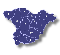 Mapa del Distrito Senatorial de Humacao