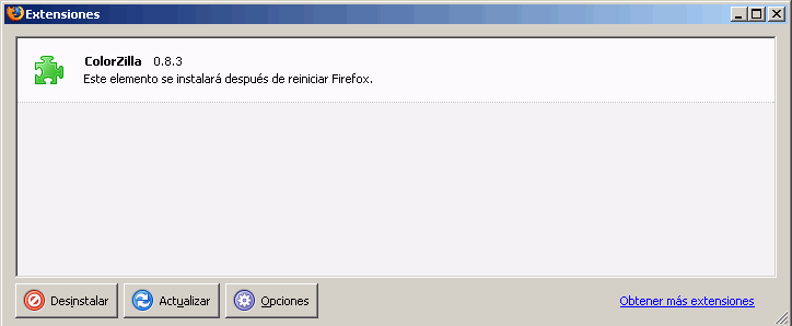 Colorzilla - Instalación 2 Colorzilla - Instalación 2