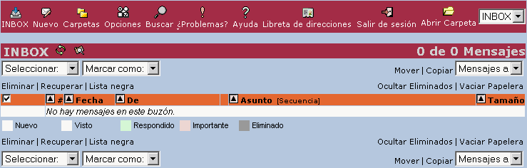 CorreoCV - Bandeja de entada de CorreoCV CorreoCV - Bandeja de entada de CorreoCV