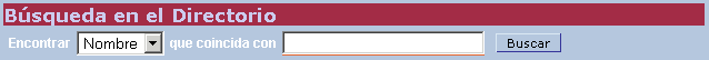 CorreoCV - Para buscar un contacto en la Libreta de direcciones CorreoCV - Para buscar un contacto en la Libreta de direcciones