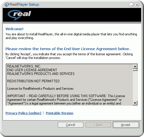 Mozilla Firefox 1.0 - Instalación plug-in Real Audio - paso 5 Mozilla Firefox 1.0 - Instalación plug-in Real Audio - paso 5