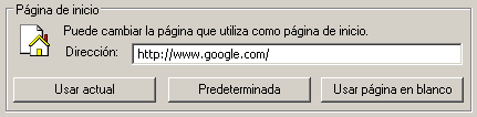 Internet Explorer 6.0 - Configurar página de inicio Internet Explorer 6.0 - Configurar página de inicio