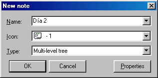 KeyNote - Utilizar - Crear una nueva nota 1 KeyNote - Utilizar - Crear una nueva nota 1