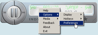 Indy - Opciones Indy - Opciones