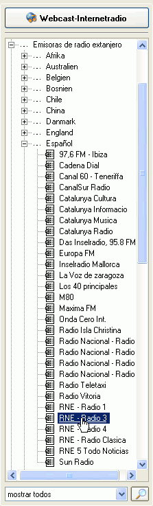 onlineTV - Escogiendo emisora onlineTV - Escogiendo emisora
