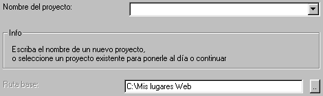 HTTRack - Descargar un sitio web - Paso 1 HTTRack - Descargar un sitio web - Paso 1