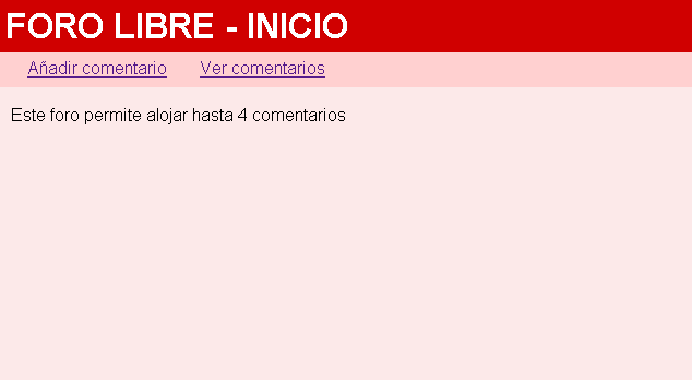 Foro - Presentaci�n