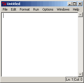 IDLE: Ventana secundaria IDLE: Ventana secundaria