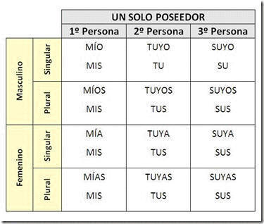 POSESIVOS1 POSESIVOS1