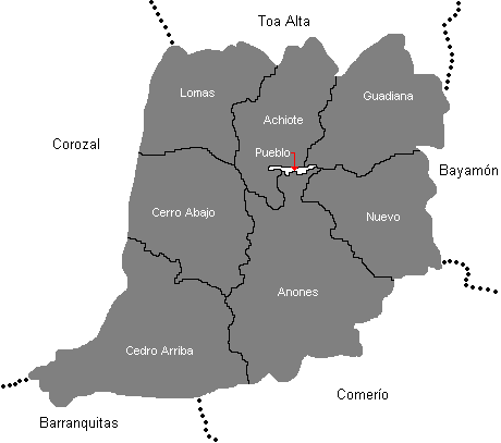 Barrios de Naranjito