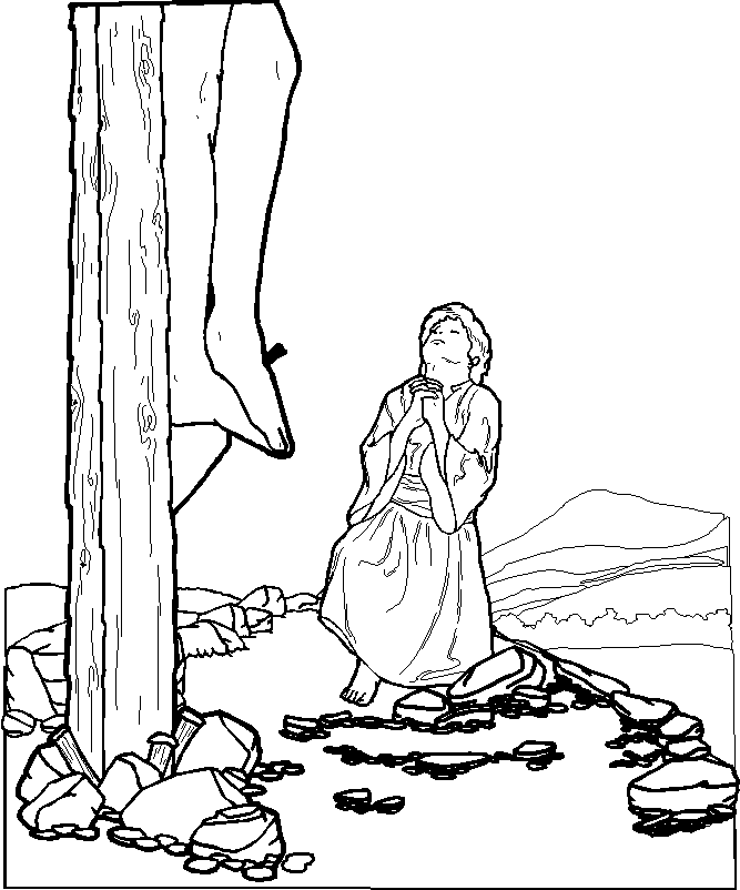 Jess dio Su vida, muriendo en una cruz, como pago por nuestros pecados. Igual que el sustituto que se dio en vez de Isaac 2000 aos antes, l muri por nosotros, y nosotros le debemos nuestra fidelidad y amor.