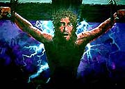 Jesus died on the cross. Copyrighted.