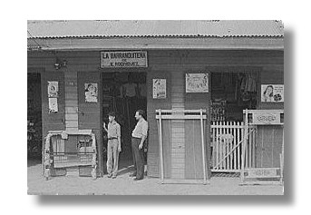 Tienda La Barranquitea del Sr. Rodrguez ao 1941