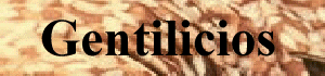 Gentilicios